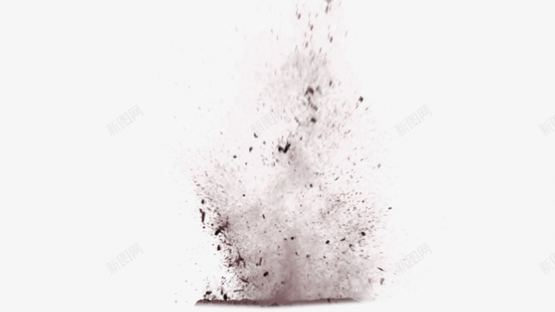 棕色简约爆炸效果元素png免抠素材_新图网 https://ixintu.com 免抠PNG 效果元素 棕色 爆炸 简约