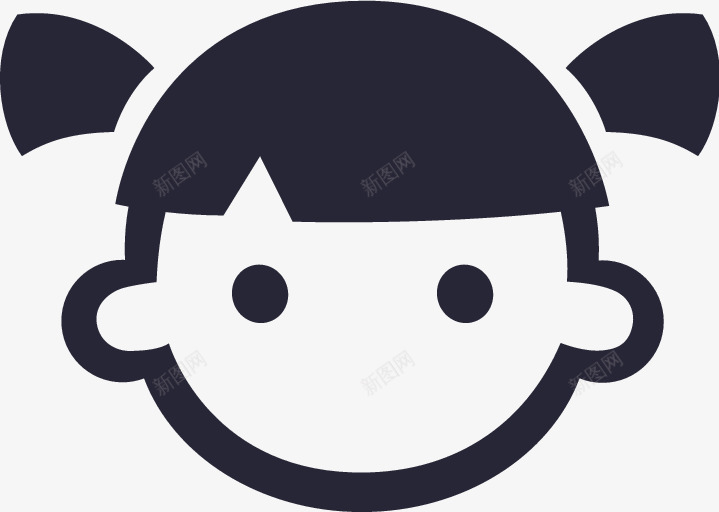 女宝宝矢量图图标eps_新图网 https://ixintu.com 女宝宝 矢量图
