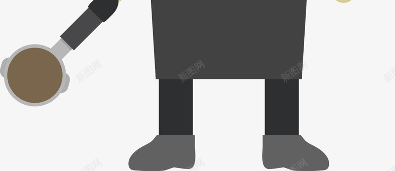 卡通商务咖啡店信息图元素png免抠素材_新图网 https://ixintu.com PPT 人物 信息 卡通小人 咖啡师 咖啡店 商业 插画