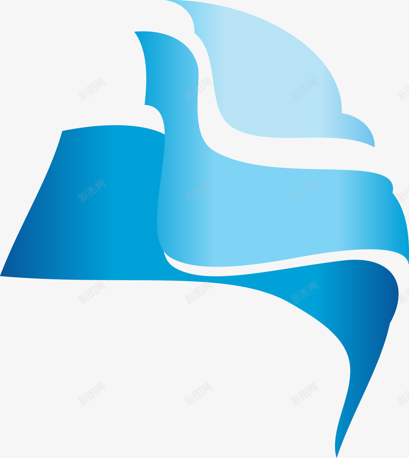 蓝色不规则图标图矢量图eps_新图网 https://ixintu.com 不规侧图形 光线 广告设计 精美图标 蓝色不规则图标 矢量图