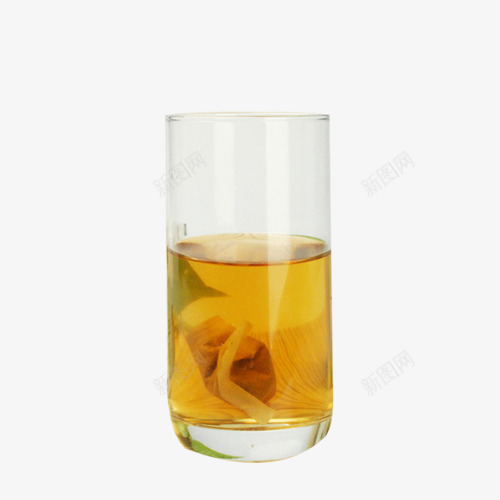 茶包姜母茶png免抠素材_新图网 https://ixintu.com 喝 姜母茶 姜茶 水 玻璃杯 生姜 茶包姜母茶 黄色液体
