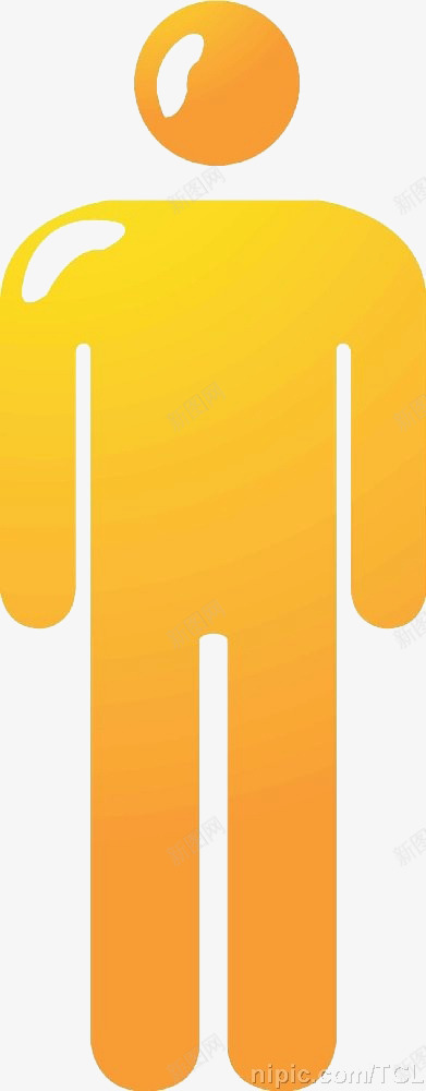 一个男人的标志图标png_新图网 https://ixintu.com 厕所标志 小人 标识 男人