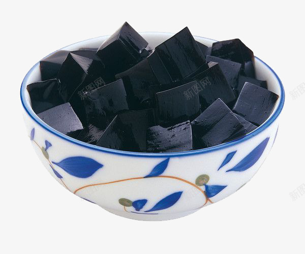 碗装龟苓膏png免抠素材_新图网 https://ixintu.com 碗装 食品 饮品 黑色 龟苓膏