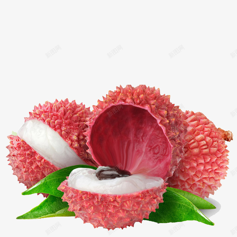 荔枝新鲜png免抠素材_新图网 https://ixintu.com PNG 新鲜 生物世界 荔枝