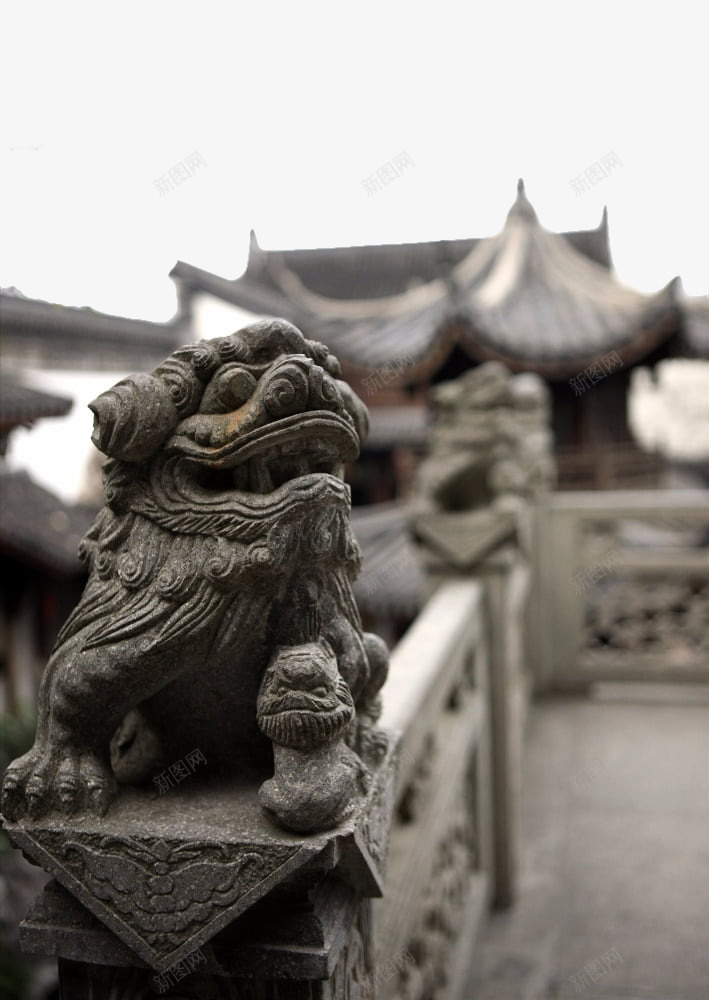 简约个性装饰石狮子图png免抠素材_新图网 https://ixintu.com 民间艺术 狮子 现代雕塑 石狮子 石雕 雕刻 雕塑 雕栏