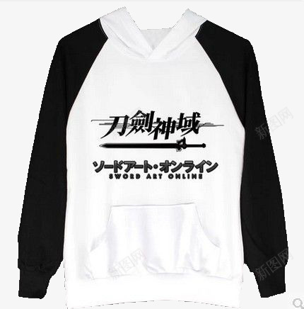 秋季男装psd免抠素材_新图网 https://ixintu.com 长袖个性白色