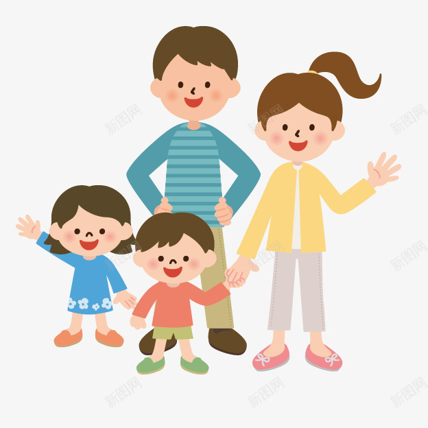 手绘人物卡通小人剪影卡通png免抠素材_新图网 https://ixintu.com 一家人 人物剪影 人物素材 卡通 卡通小人 卡通小人矢量图 卡通素材 可爱 矢量人物
