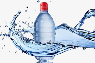 水png免抠素材_新图网 https://ixintu.com 水浪 瓶装 矿泉水 红色 飞溅