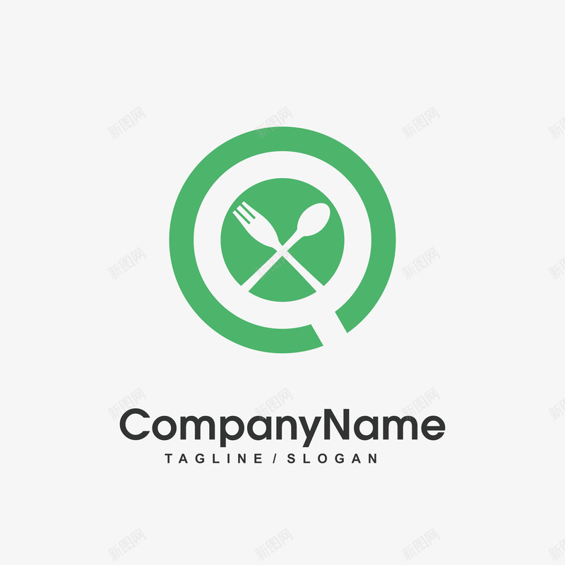 精美餐饮LOGO图标png_新图网 https://ixintu.com 个性炫彩 企业logo 商标设计 时尚图标 设计创意