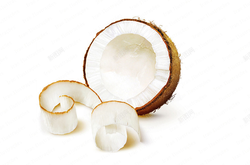 椰子png免抠素材_新图网 https://ixintu.com 椰子素材 椰片 食品