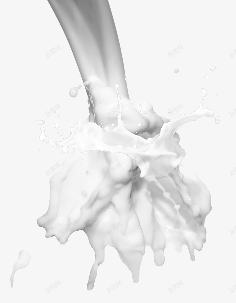 动感牛奶液体png免抠素材_新图网 https://ixintu.com 动感 动感牛奶液体 奶花 水柱 泼洒 泼溅 液体 牛奶 白色 诱人