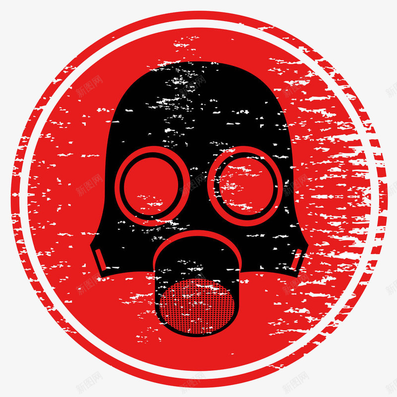防毒警报图标png_新图网 https://ixintu.com 危险 危险提示 危险标识 提示 提醒 紧急 警告 警惕 警报 警示 预示 预警