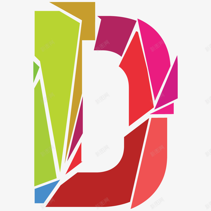 彩色时尚个性几何拼接英文字母Dpng免抠素材_新图网 https://ixintu.com D 个性 几何 卡通 字母 彩色 拼接 时尚 英文