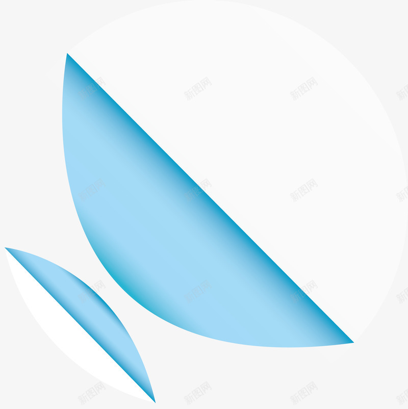 可爱漂亮卷角png免抠素材_新图网 https://ixintu.com 卷角 卷边 翻页卷角