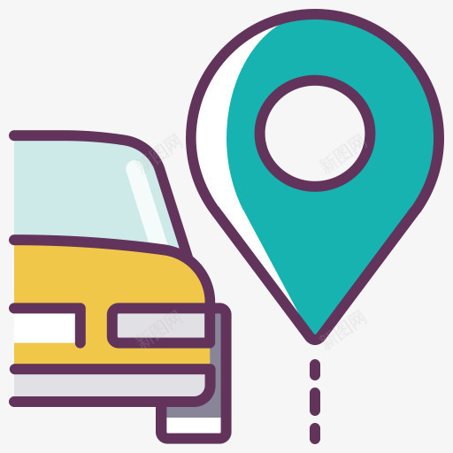 小型车位置导航停车场销服务汽车png免抠素材_新图网 https://ixintu.com Car location navigation parking pin service 位置 停车场 导航 小型车 服务 销