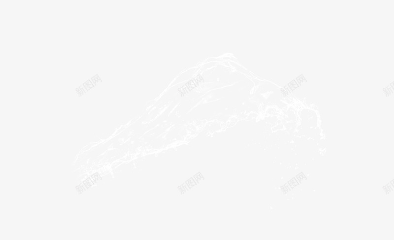 泼起的水花png免抠素材_新图网 https://ixintu.com 水廉 泼起的水 溅起的水 透明的水