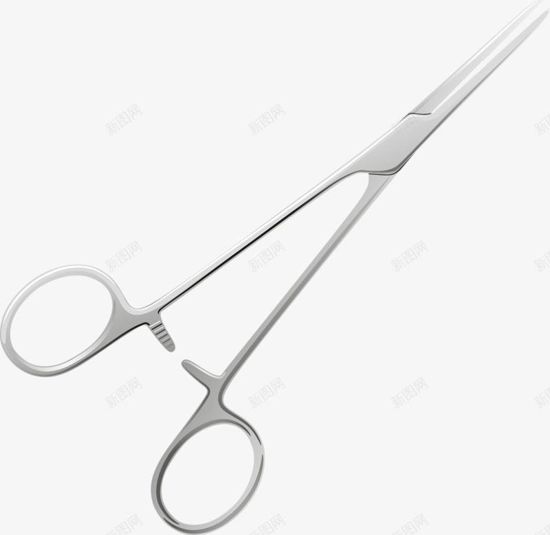 医用剪刀png免抠素材_新图网 https://ixintu.com 剪刀 医用 工具 金属