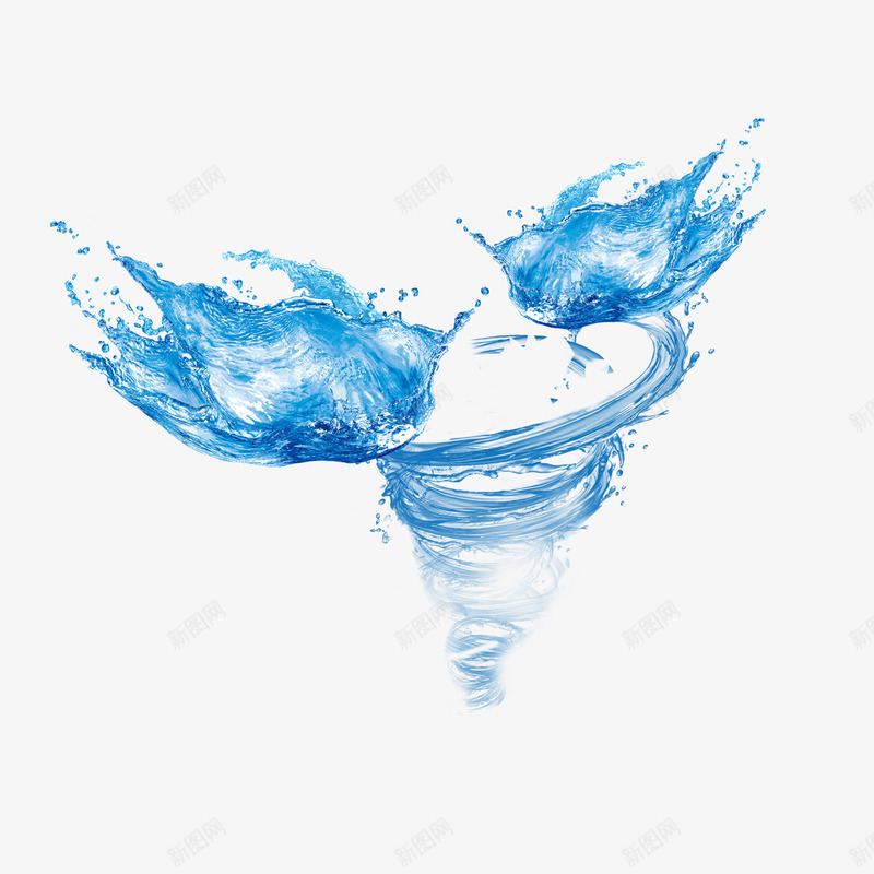 旋窝png免抠素材_新图网 https://ixintu.com 旋窝 水 水花