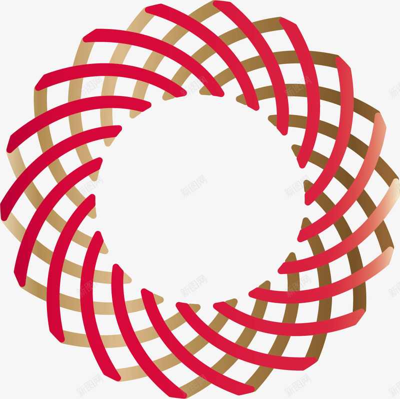 科技圆形图标png_新图网 https://ixintu.com logo 圆球 标志设计 花瓣是