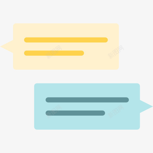 图标png_新图网 https://ixintu.com 信息 聊天 聊天界面 谈话 通信