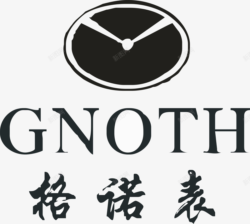 格诺手表logo矢量图图标ai_新图网 https://ixintu.com 企业LOGO标志矢量 图标 手表logo 标志 标志图集 标识 格诺 著名企业商标 矢量图