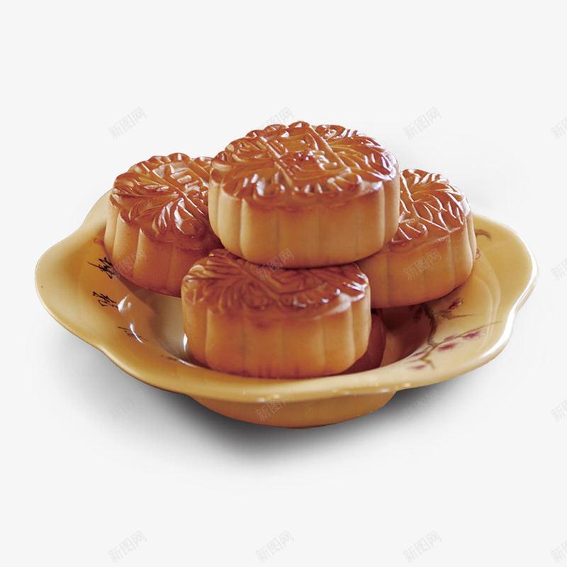 中秋月饼png免抠素材_新图网 https://ixintu.com 中秋佳节 中秋促销 传统节日 喜迎中秋 团圆 字体设计 插画 月亮 海报设计