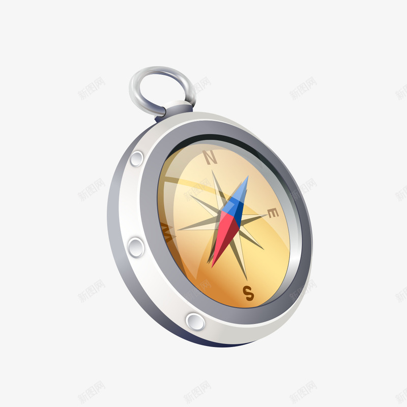 卡通指南针png免抠素材_新图网 https://ixintu.com 卡通 导航 导航仪 指南针 指示
