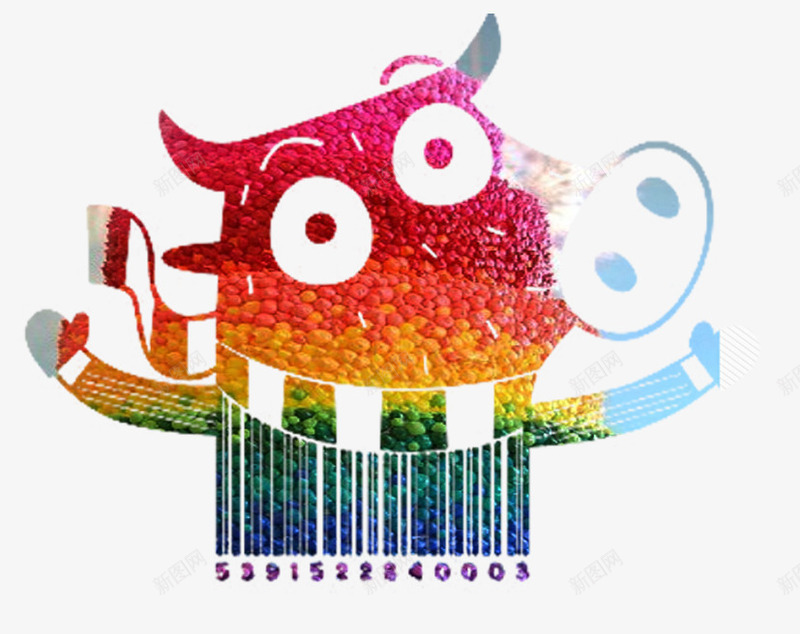 创意二维码片png免抠素材_新图网 https://ixintu.com 五彩二维码图片 扫码 漂亮的二维码图片 装饰二维码图片
