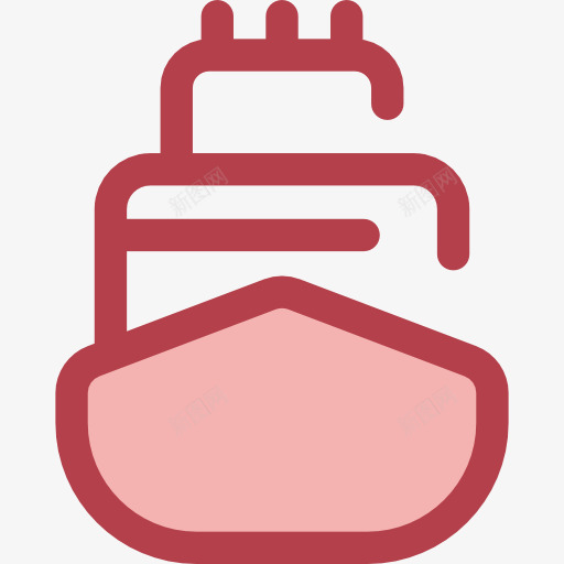 船图标png_新图网 https://ixintu.com 交通 导航 航运 船舶 运输和交付 运输船
