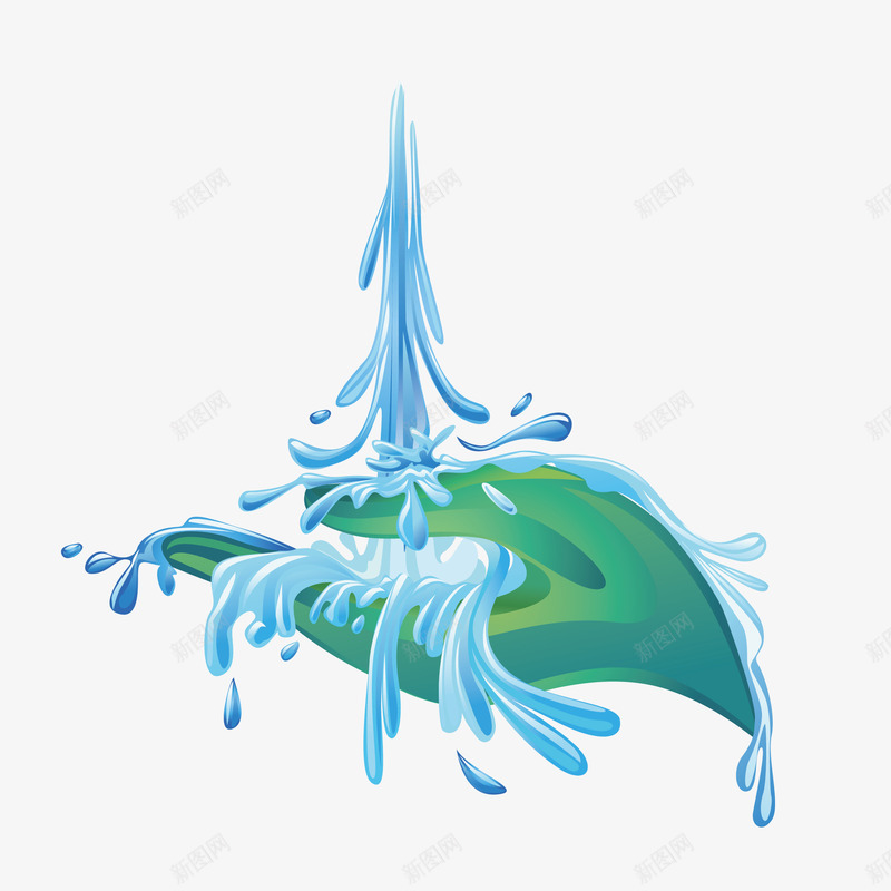 液态水流在手上图案png免抠素材_新图网 https://ixintu.com 图案 小清新 水 水波 水花 波纹 液体 液态 淡蓝色 蓝色 装饰