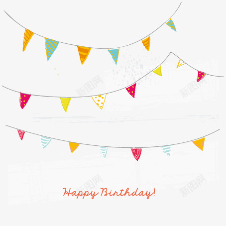 生日贺卡png免抠素材_新图网 https://ixintu.com 卡通 漂亮 高清