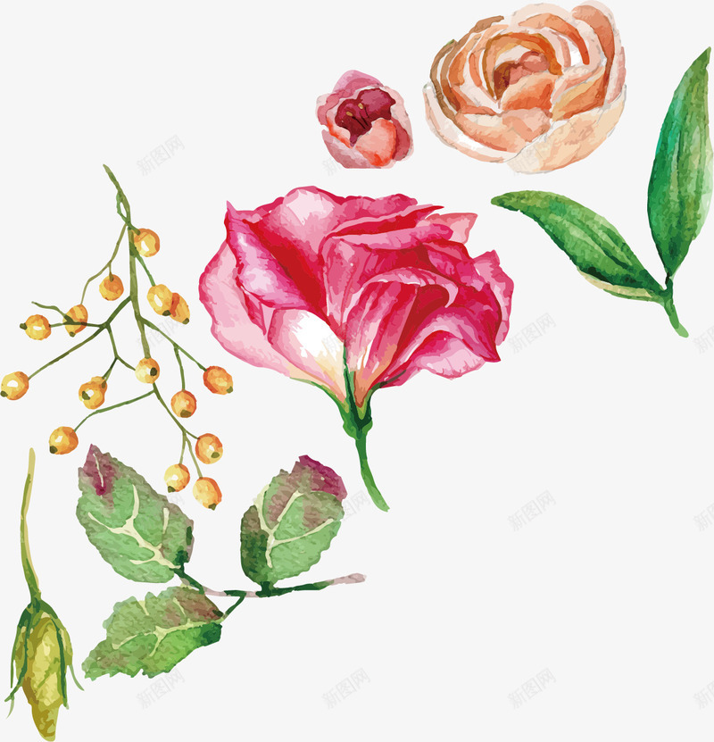 素描漂亮玫瑰矢量图ai免抠素材_新图网 https://ixintu.com 玫瑰 玫瑰素描 玫瑰花海 玫瑰花海素材 矢量玫瑰花海 矢量玫瑰花海素材 素描 花海 矢量图