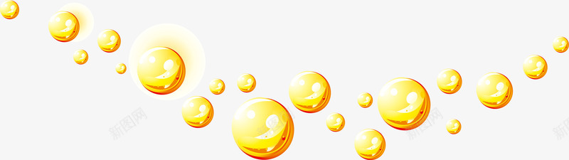 金色光泽球体图png免抠素材_新图网 https://ixintu.com 光泽 光泽感 创意图 图形 圆球 彩色 质感 金色 黄色