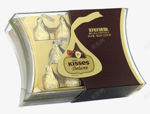 好时臻吻榛仁夹心牛奶png免抠素材_新图网 https://ixintu.com 产品实物 好时之吻 巧克力 榛仁夹心牛奶