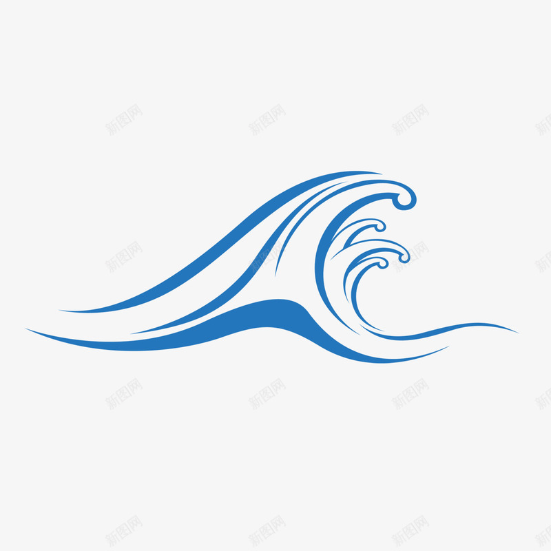传统水纹png免抠素材_新图网 https://ixintu.com 中国风 传统水纹 水花 波浪