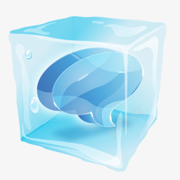 短信桌面图标png_新图网 https://ixintu.com 信息 创意图标 创意透明桌面 短信 蓝色 透明桌面