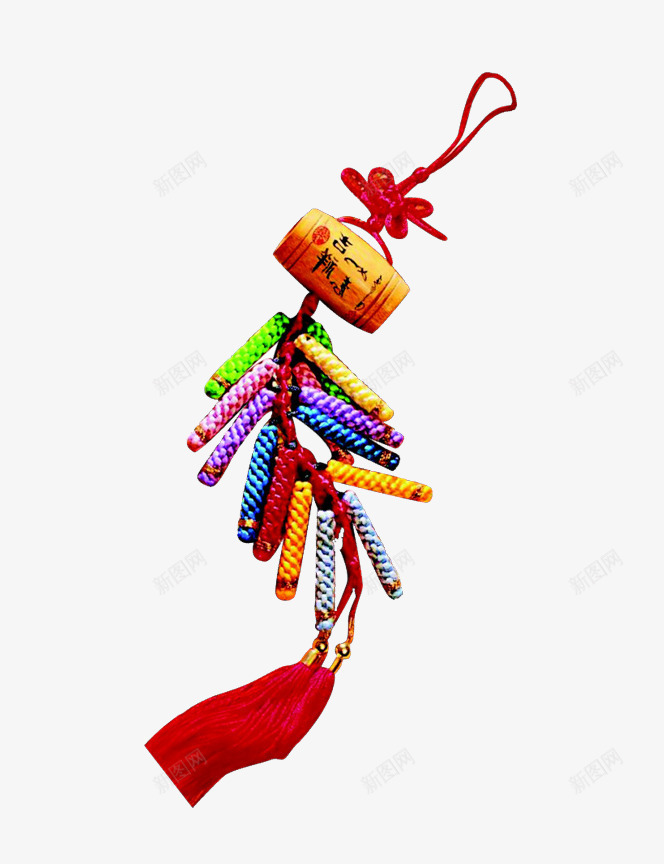 多彩中国结png免抠素材_新图网 https://ixintu.com 彩色中国结 时尚中国结 鞭炮中国结