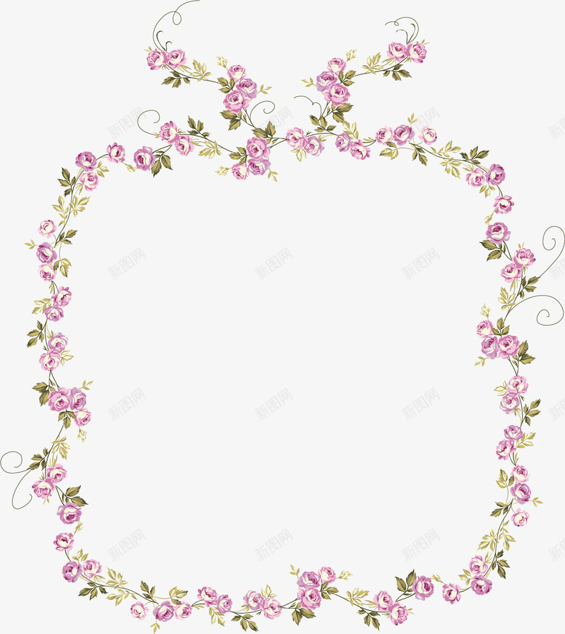 漂亮现代法式花纹png免抠素材_新图网 https://ixintu.com 法式花纹 法式花纹矢量 法式花纹矢量花纹