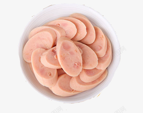 盘装火腿png免抠素材_新图网 https://ixintu.com 产品实物 吃食 火腿片 火腿肠 食物
