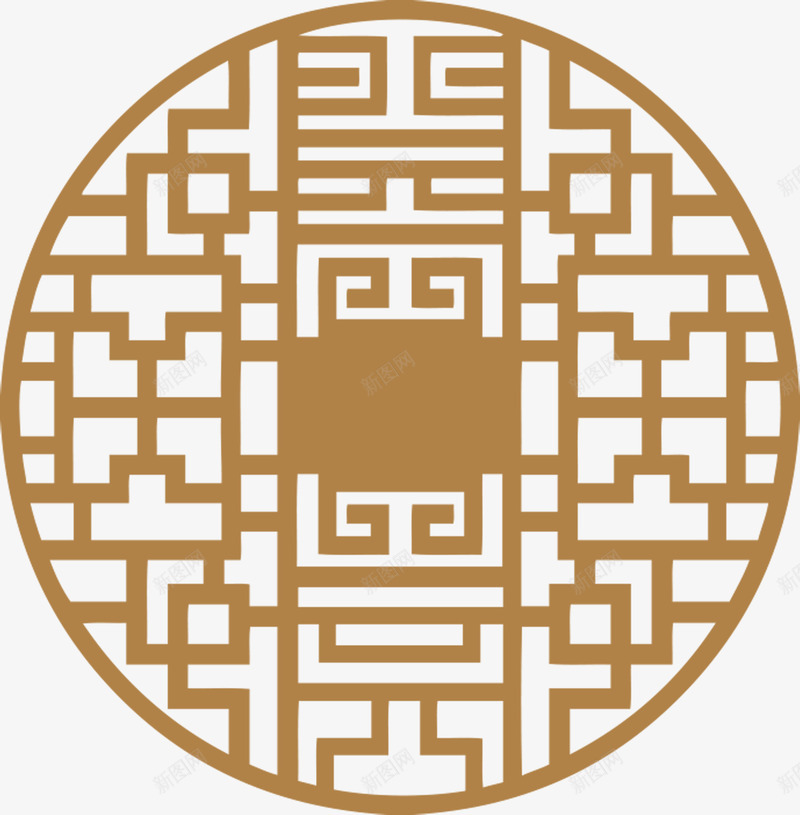 中国风中秋窗棂月亮png免抠素材_新图网 https://ixintu.com 中秋 国风 月亮 窗棂