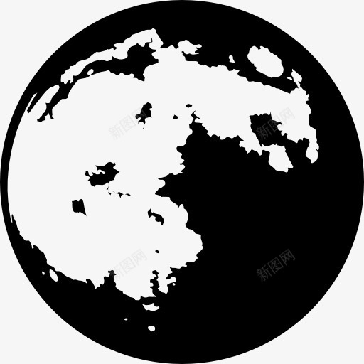 月亮相位符号坑图标png_新图网 https://ixintu.com 坑 天气 月亮 月相 相 符号 象征
