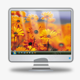 菊花液晶显示器桌面图标png_新图网 https://ixintu.com png 图标 图片 显示器 桌面 液晶 菊花