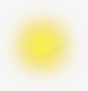 黄色手绘模糊日光png免抠素材_新图网 https://ixintu.com 日光 模糊 黄色