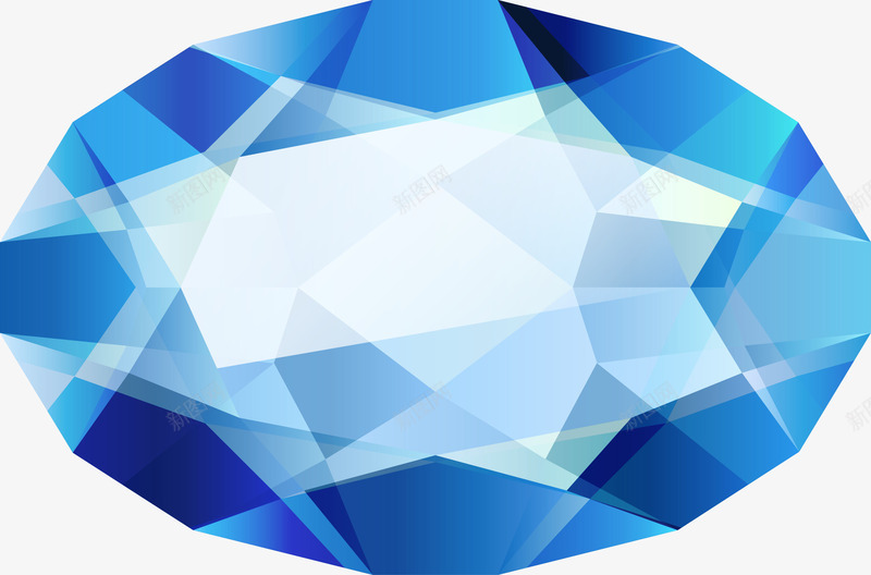 卡通蓝色水晶宝石图png免抠素材_新图网 https://ixintu.com 几何图形 多彩宝石 奢侈品 宝石 明亮 梦幻宝石 水晶 水晶原石 珍宝 珠宝 钻石 钻石图 闪亮