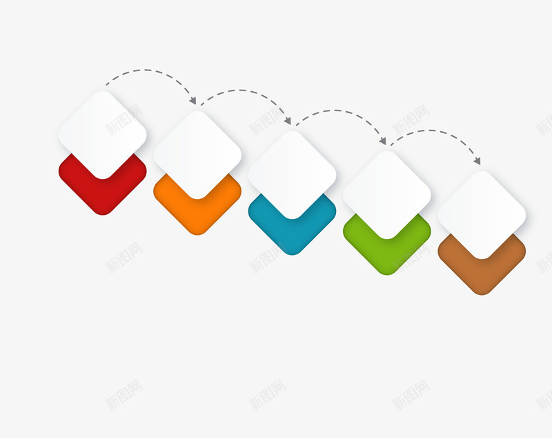 四边形圆角边框png免抠素材_新图网 https://ixintu.com 信息图表 卡通信息图表 商务信息图表 四边形边框 圆角边框 矢量信息图表