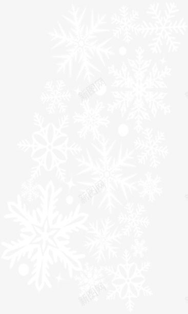 白色模糊雪花创意png免抠素材_新图网 https://ixintu.com 创意 模糊 白色 雪花