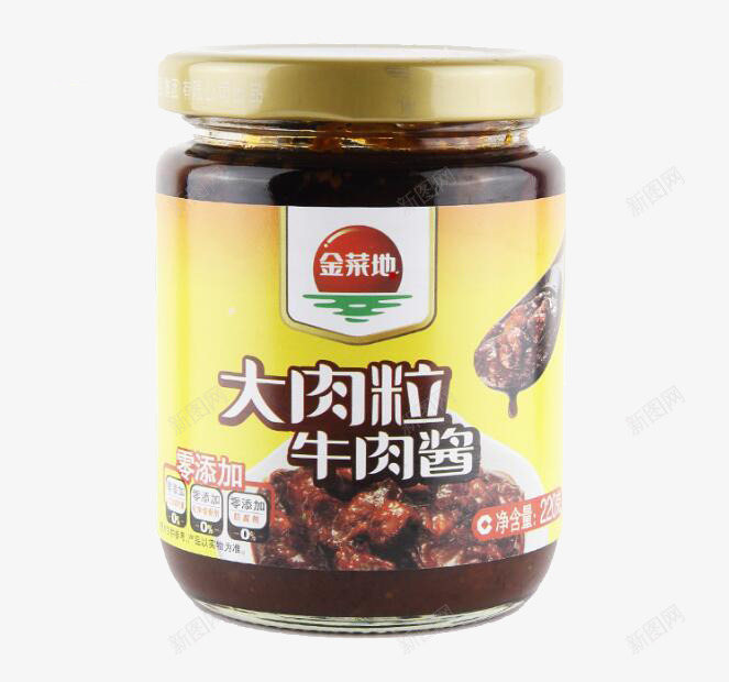 玻璃瓶里的牛肉酱png免抠素材_新图网 https://ixintu.com 牛肉酱 玻璃瓶 酱料 食物