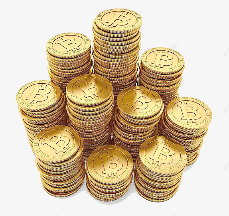 有质感的金色硬币png免抠素材_新图网 https://ixintu.com 元素 硬币 质感 金属 金色