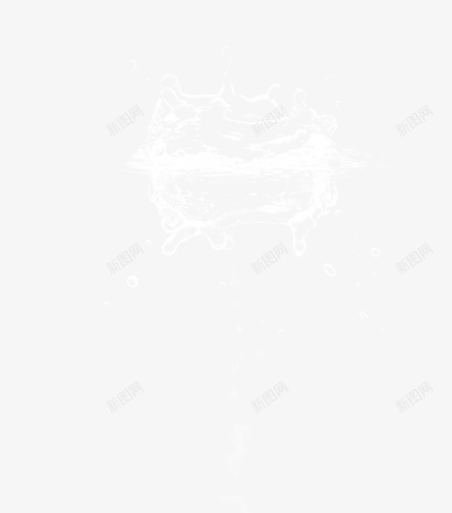 白色漂亮水花png免抠素材_新图网 https://ixintu.com 水花 漂亮水花 白色水花