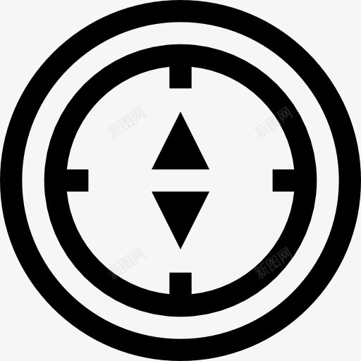 罗盘图标png_新图网 https://ixintu.com GPS 光标 商业和金融 器皿 导航 工具 技术 指南针 接口 罗盘图